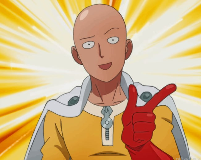 One Punsh Man Animations Painting By Numberss.png