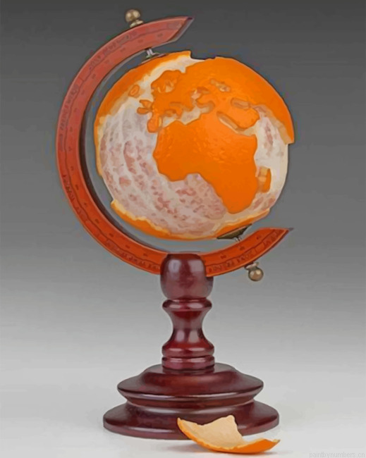 Orange World Map Painting By Numberss.png