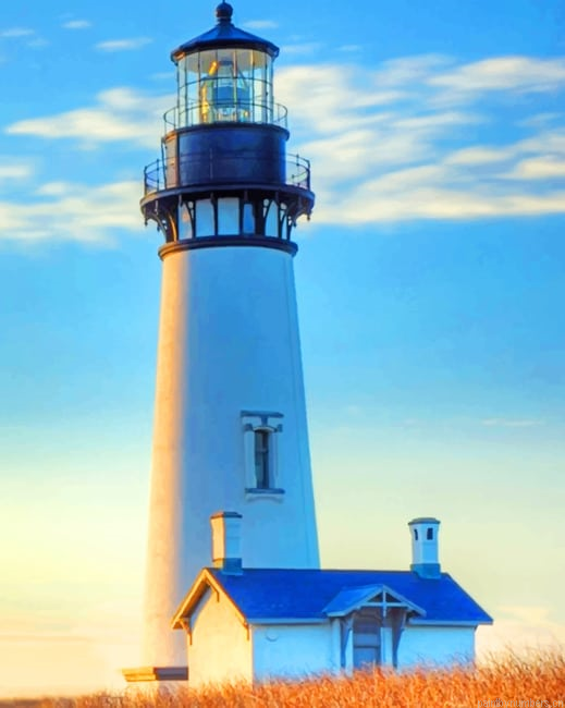 Oregon Yaquina Head Lighthouse Painting By Numberss.png
