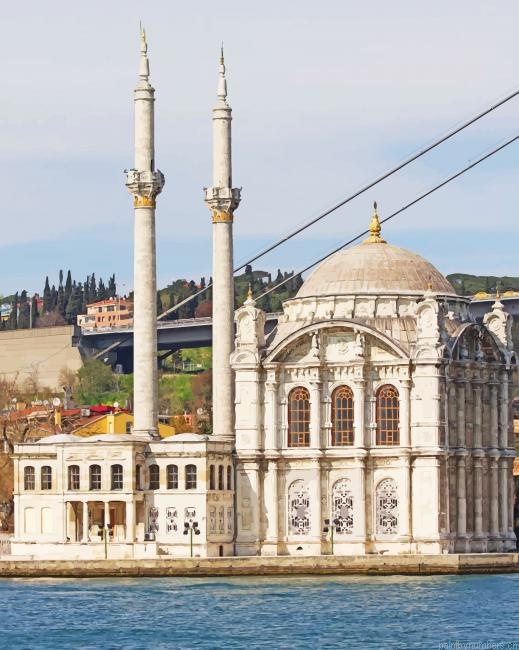 Ortakoy Mosque Turkey Painting By Numberss.png