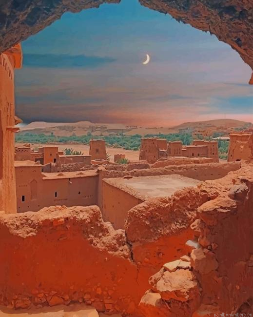 Ouarzazate Morocco Cities Painting By Numberss.png