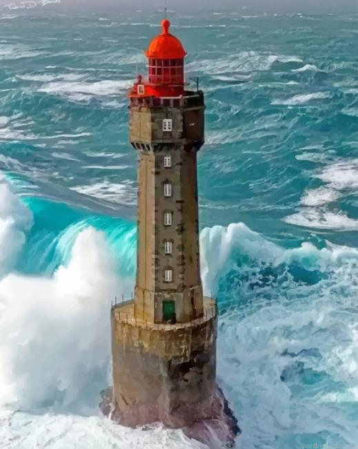 Ouessant Lighthouse Painting By Numberss.png