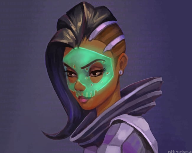 Overwatch Sombra Games Painting By Numberss.png