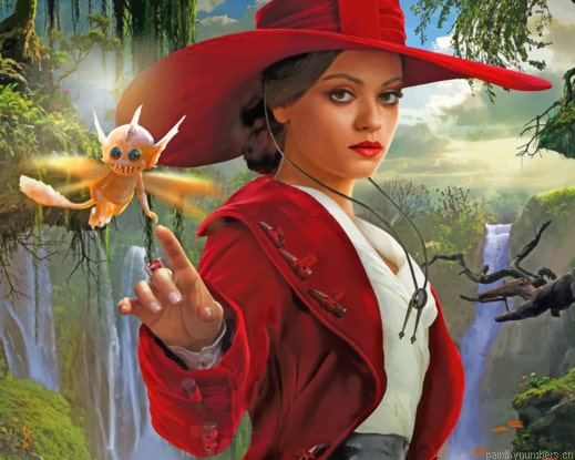 Oz The Great And Powerful Movies Painting By Numberss.png