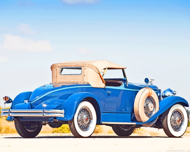 Packard Speedster Eight Boattail Roadster Cars Painting By Numberss.png
