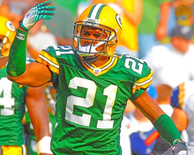 Packers Player Football Painting By Numbers.png