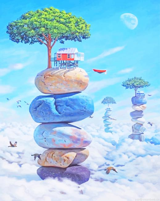 Paradise Fantasy Painting By Numberss.png