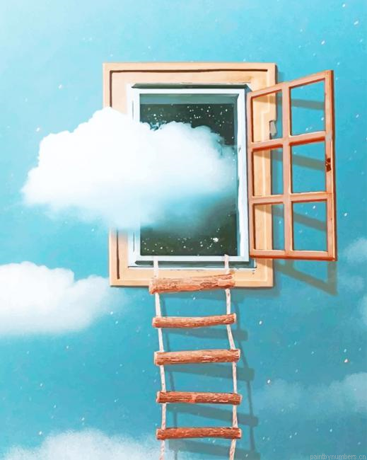 Paradise Window Painting By Numberss.png