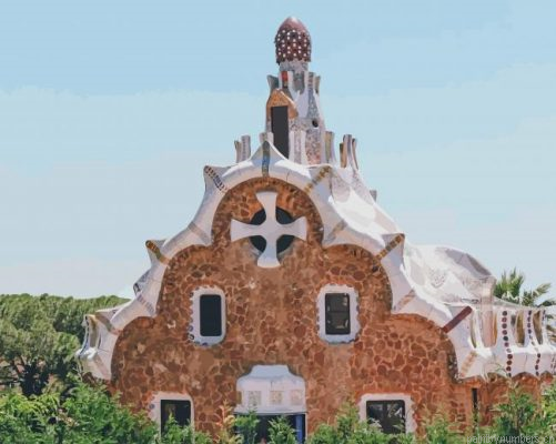 Park Guell Barcelona Painting By Numbers.png