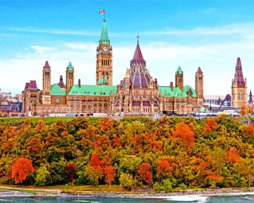 Parliament Hill Canada Painting By Numbers.png