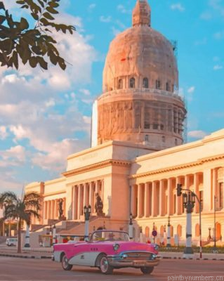 Parque Central Havana Cuba Painting By Numbers.png