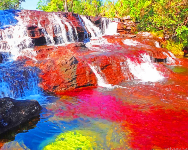 Parque Nacional Natural Serrania De La Macarena Painting By Numbers.png