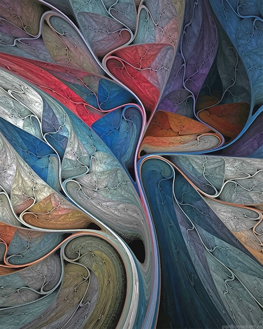 Pattern Art Abstracts Painting By Numberss.png