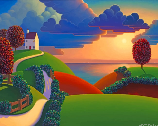 Paul Corfield Charming Landscape Arts Painting By Numberss.png