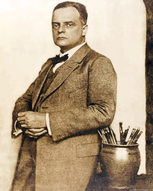 Paul Klee Portrait Painting By Numbers.png