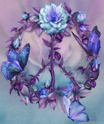 Peace Sign Flowers Painting By Numbers.png