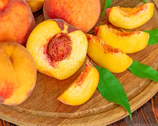 Peaches Fruit Food Painting By Numberss.png