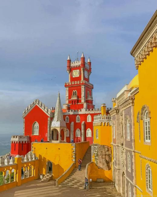 Pena National Palace Buildings Painting By Numberss.png