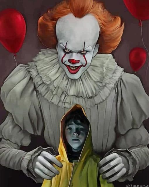 Pennywise It Painting By Numberss.png