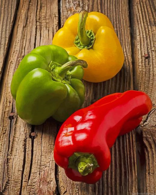 Peppers Photography Food Painting By Numbers.png