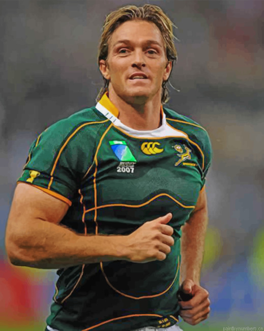Percy Montgomery Player Rugby Painting By Numberss.png