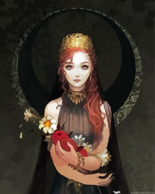Persephone Goddess Painting By Numberss.png