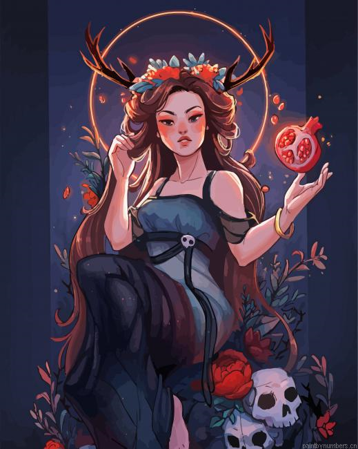 Persephone Lady Painting By Numberss.png