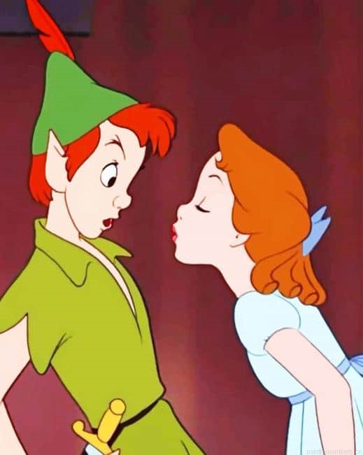 Peter Pan Disney Cartoons Painting By Numbers.png
