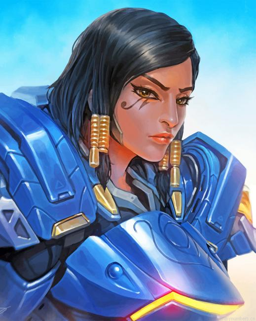 Pharah Overwatch Painting By Numberss.png