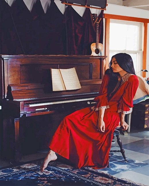 Pianist Girl Painting By Numberss.png
