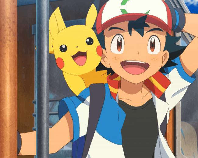 Pikachu And Ash Ketchum Animations Painting By Numberss.png