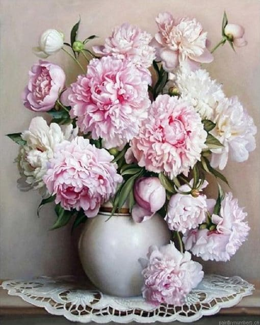 Pink Flowers Painting By Numbers.png