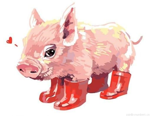 Pink Pig Painting By Numbers.png