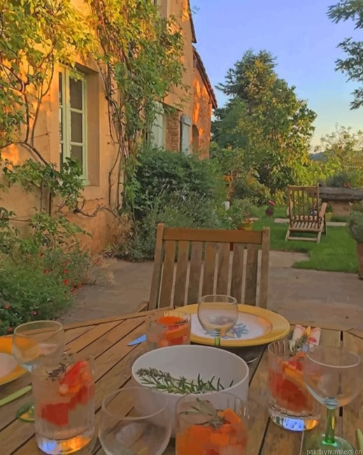 Place In The Garden Nature Painting By Numberss.png