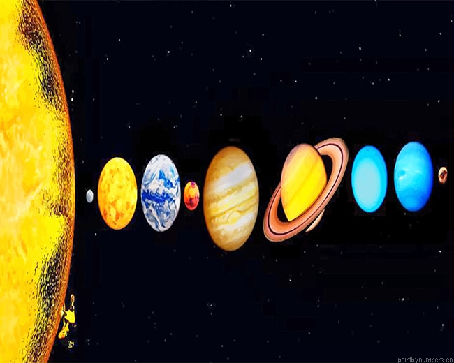 Planets In The Solar System Painting By Numbers.png
