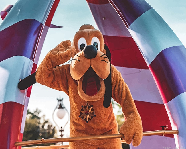 Pluto Disney Dog Painting By Numberss.png