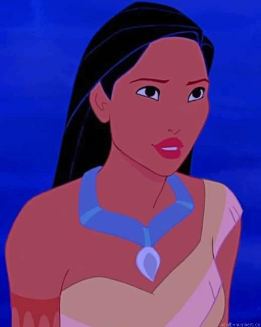 Pocahontas Animation Painting By Numberss.png
