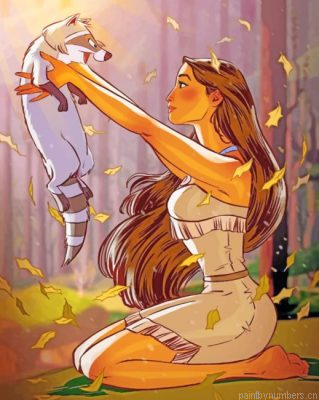 Pocahontas Disney Painting By Numbers.png