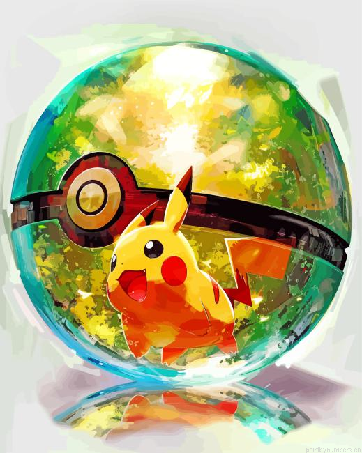 Pokemon Ball Painting By Numberss.png
