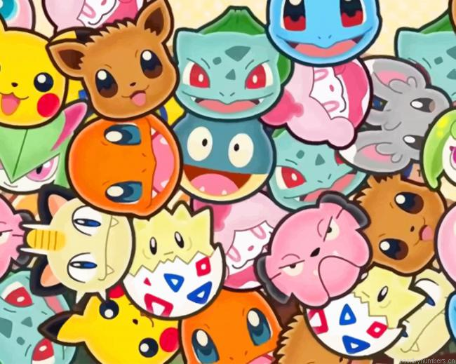 Pokemon Species Painting By Numberss.png
