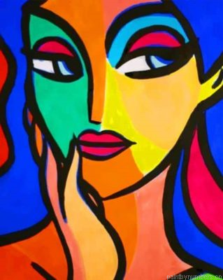 Pop Art Abstract Face Painting By Numbers.png