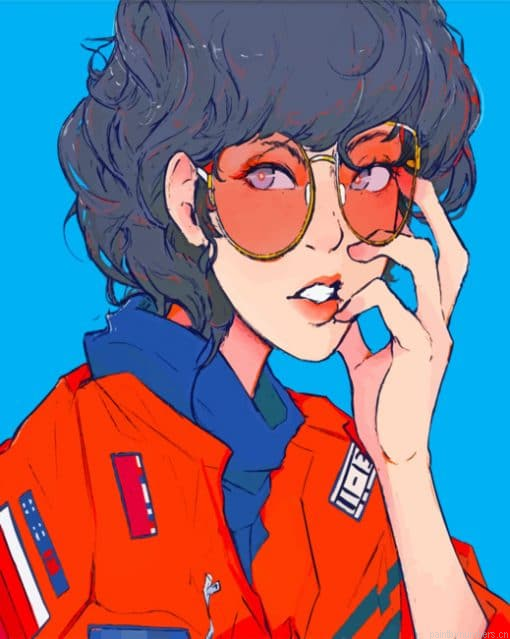 Pop Art Girl Painting By Numberss.png