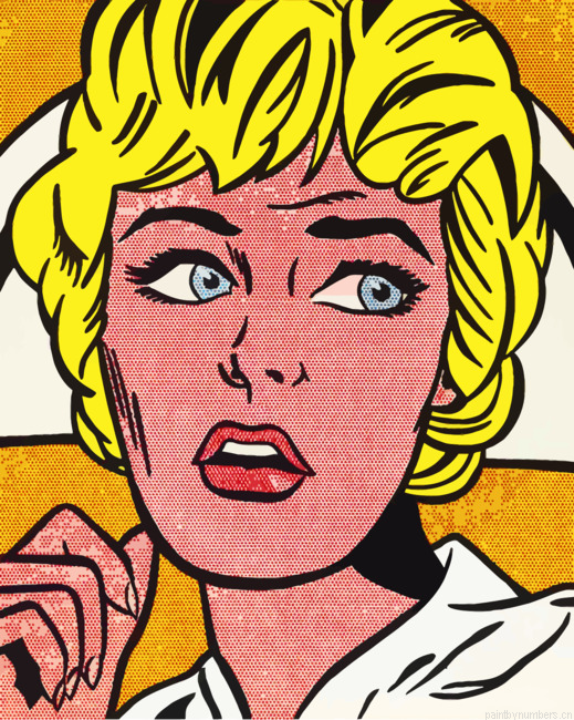 Pop Art Nurse Painting By Numbers.png