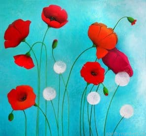 Poppy By The Wind Painting By Numberss.png