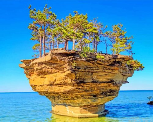 Port Austin Michigan Painting By Numbers.png