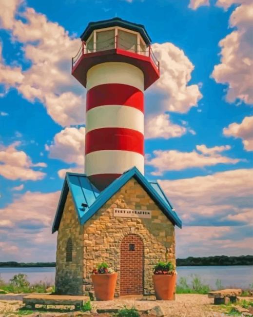 Port Of Grafton Lighthouse Painting By Numberss.png