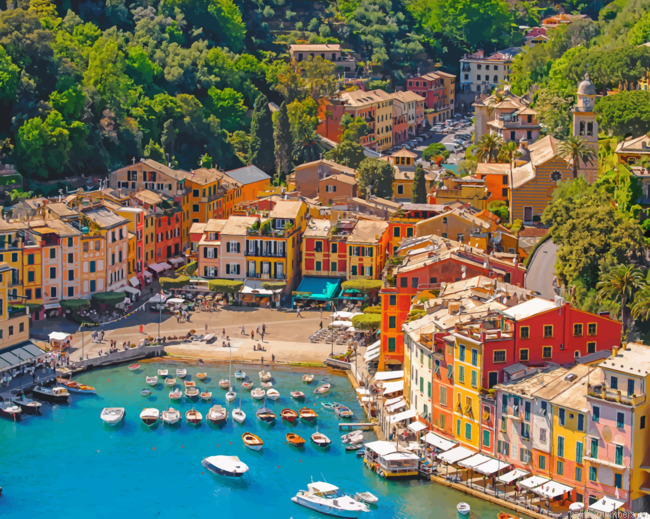 Portofino Italy Painting By Numberss.png