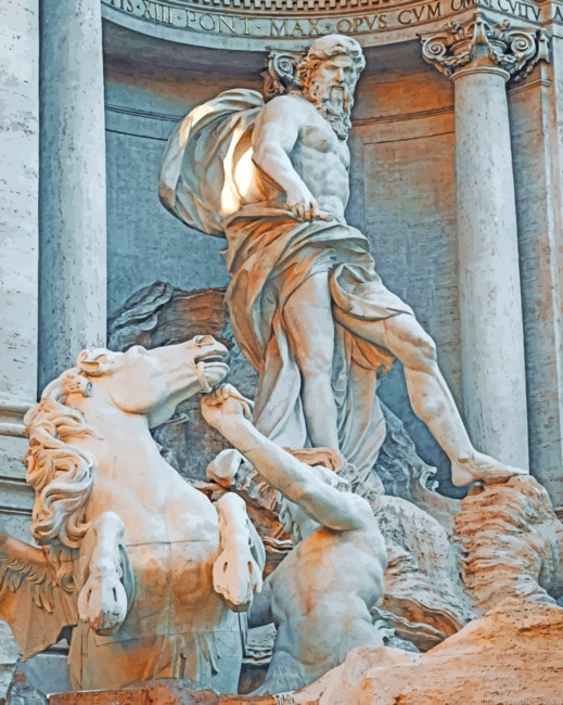 Poseidon In Rome Monuments Painting By Numbers.png