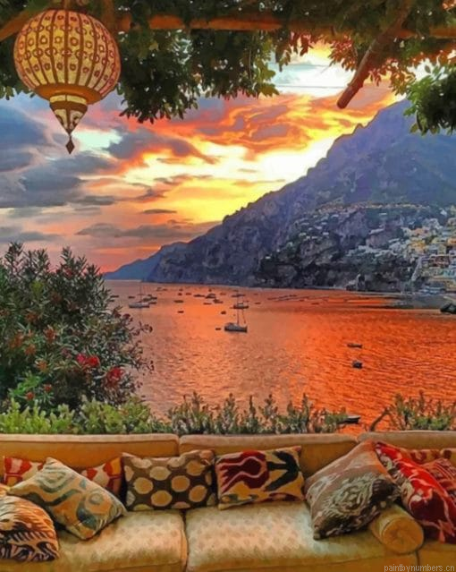 Positano Italy Painting By Numbers.png
