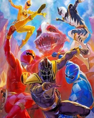 Power Rangers Illustration Painting By Numbers.png